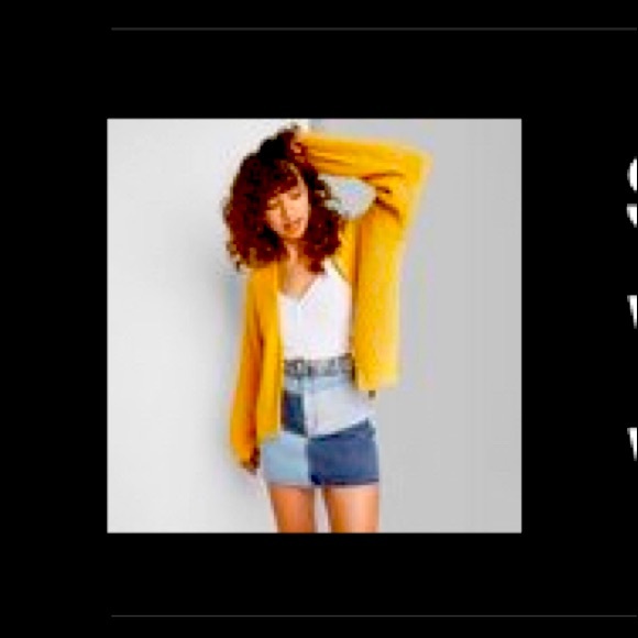 EUC Wild Fable Slouchy Gold Cardigan XS - Picture 3 of 13